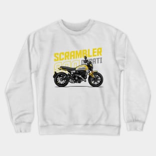 Ducati Scrambler 800 Icon - Yellow Crewneck Sweatshirt